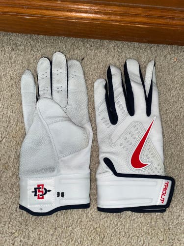 New Nike Trout Batting Gloves Team Issued SDSU