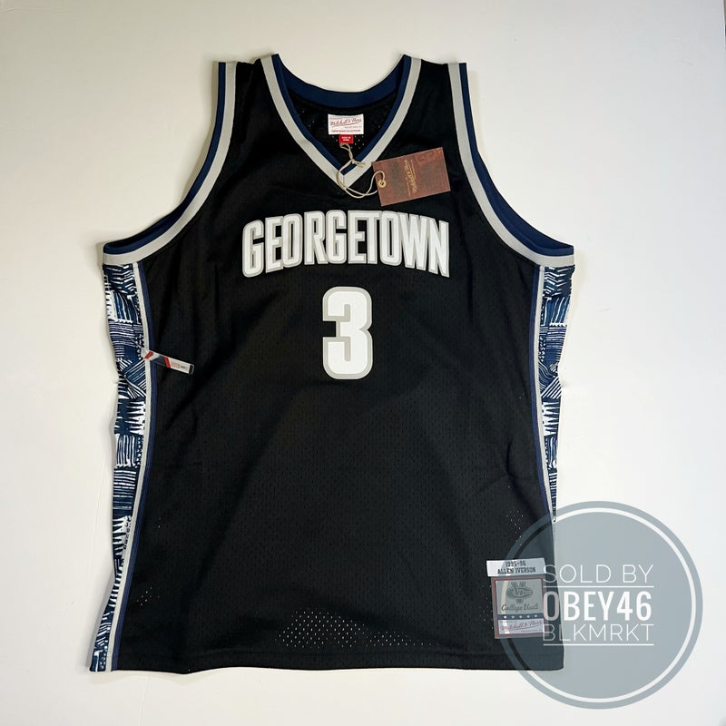 Mitchell & Ness Swingman NCAA Allen Iverson 95’  Georgetown Jersey 2XL