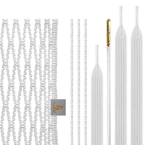 Throne Lacrosse Fiber 2G Goalie Mesh Complete Kit