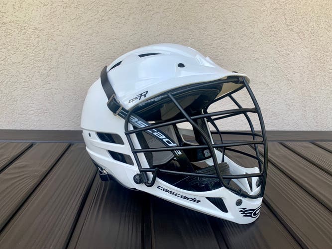 Cascade CPX-R Lacrosse Helmet • White • XS -R Adjustable