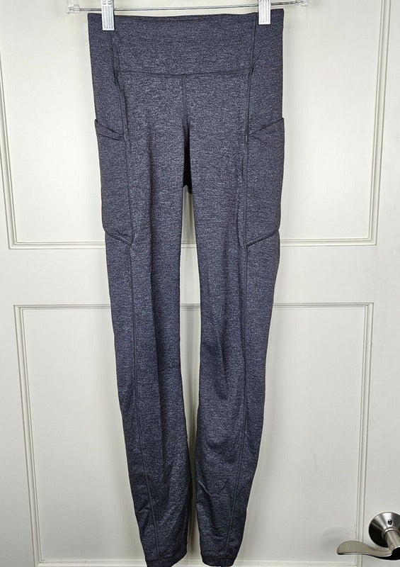 Lululemon Ready To Rulu Pant *29 Size 0 Women's Black Active Gym Run