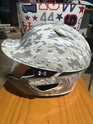 Under Armour Baseball Helmet and chin guard
