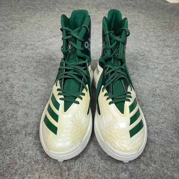 Adidas Mens Football Cleat 15 White Green Shoe Freak High Sport Pair Lineman
