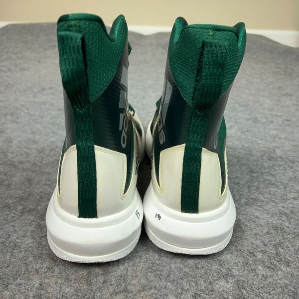 Adidas Mens Football Cleat 15 White Green Shoe Freak High Sport Pair Lineman
