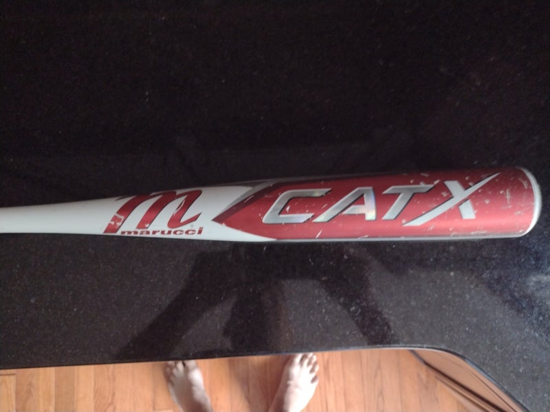 Used BBCOR Certified 2023 Marucci Alloy CAT X Bat (-3) 28 oz 31"