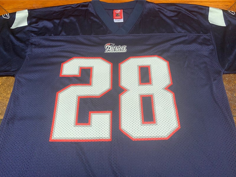 NFL New England Patriots Tom Brady 12 Reebok Blue Jersey Youth L