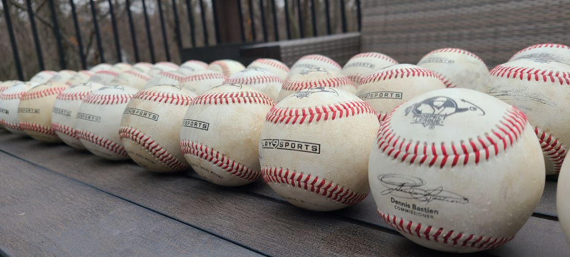 Used Baseballs 36 Pack (3 Dozen) Collegiate Prospect League *Super Clean*