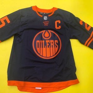 Size 52 Men's Adidas Edmonton Oilers.Third  Adidas PrimeGreen SR Jersey.Connor     McDavid Jersey