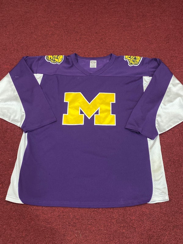 Blank Mighty Ducks Movie Hockey Jersey - Athletic Knit MIG637B