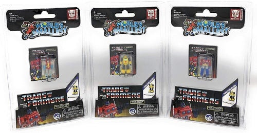 Series 1 Transformers World's Smallest Micro Action Figure Complete Set Bundle