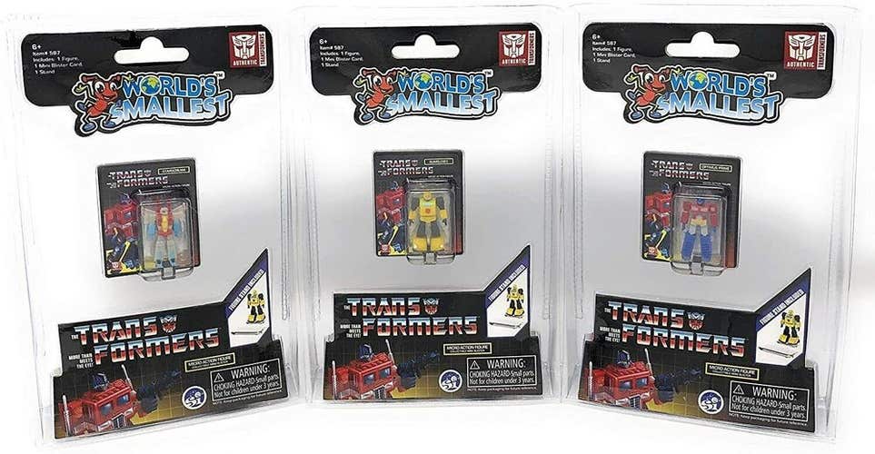 Series 1 - World's Smallest Transformers Complete Set Bundle