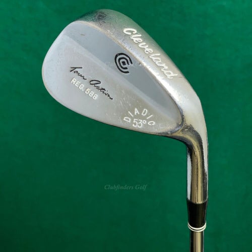Cleveland Tour Action 588 Diadic Chrome 53° Gap Wedge Factory Steel