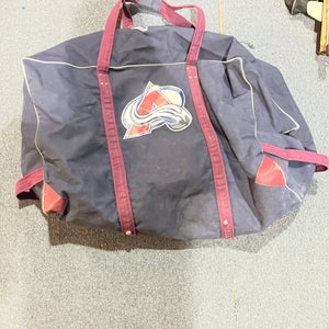 Used Navy Gerry Cosby Colorado Avalanche Player Carry Bag #B