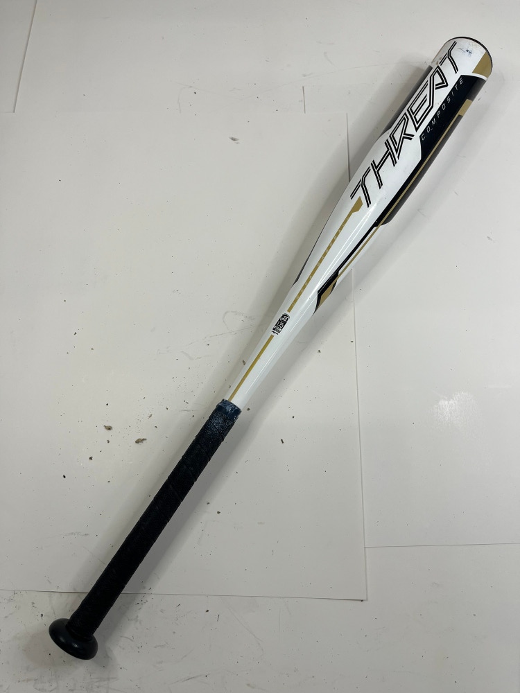 Used USSSA Certified 2012 Rawlings Threat Composite Bat -12 18OZ 30"