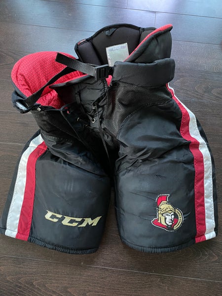 CCM Pro Stock Hockey Pants Large HP45 Ottawa Senators