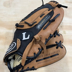 Used Louisville Slugger Genesis 1884 Right Hand Throw Infield Baseball Glove 11.5"