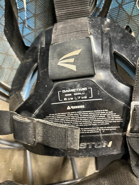 Casque De Receveur Easton Elite 3 – Adulte, Bleu, Taille L (7 1/8 - 7 1/2), Neuf