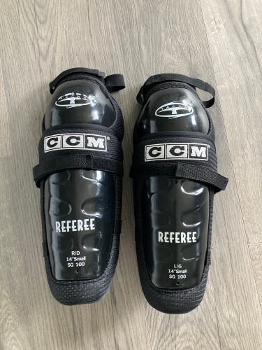 CCM SG 100 14” Tacks Referee Shin Pads