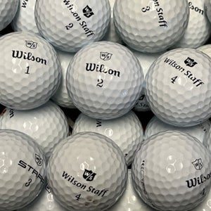 47 Wilson Staff Triad  & Model Used Golf Balls Actual Pictured