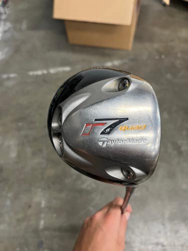 Used Men's TaylorMade R7 Quad Right Driver Regular 9.5