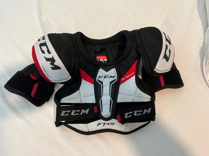 Used Small CCM JetSpeed FT475 Shoulder Pads