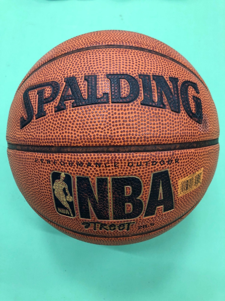 Used Men's Spalding Street Performance Outdoor Basketball (28.5)