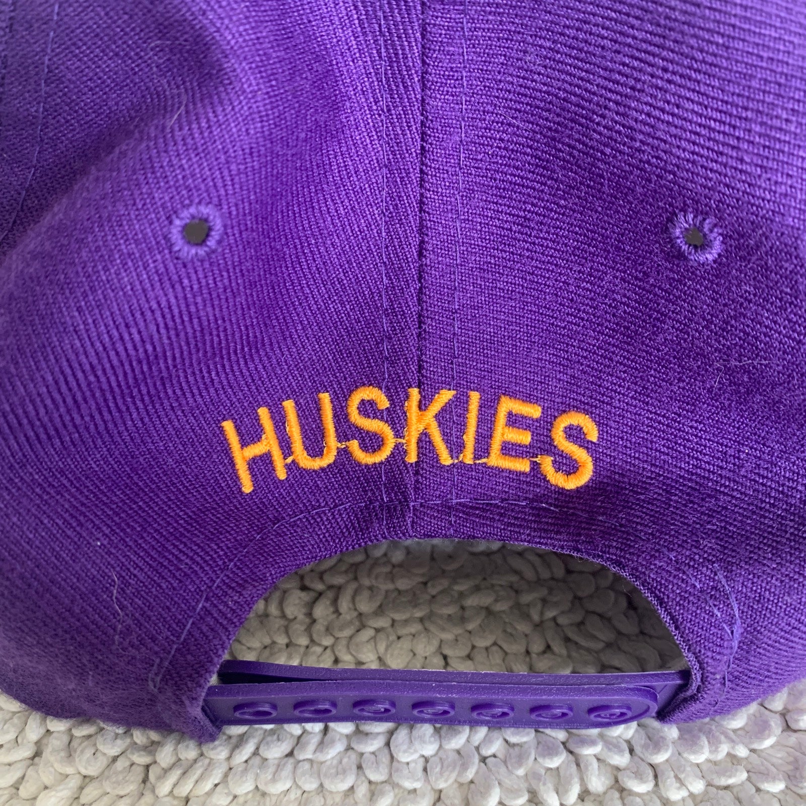 New Era Washington Huskies Purple Reign Fitted Hat, 7