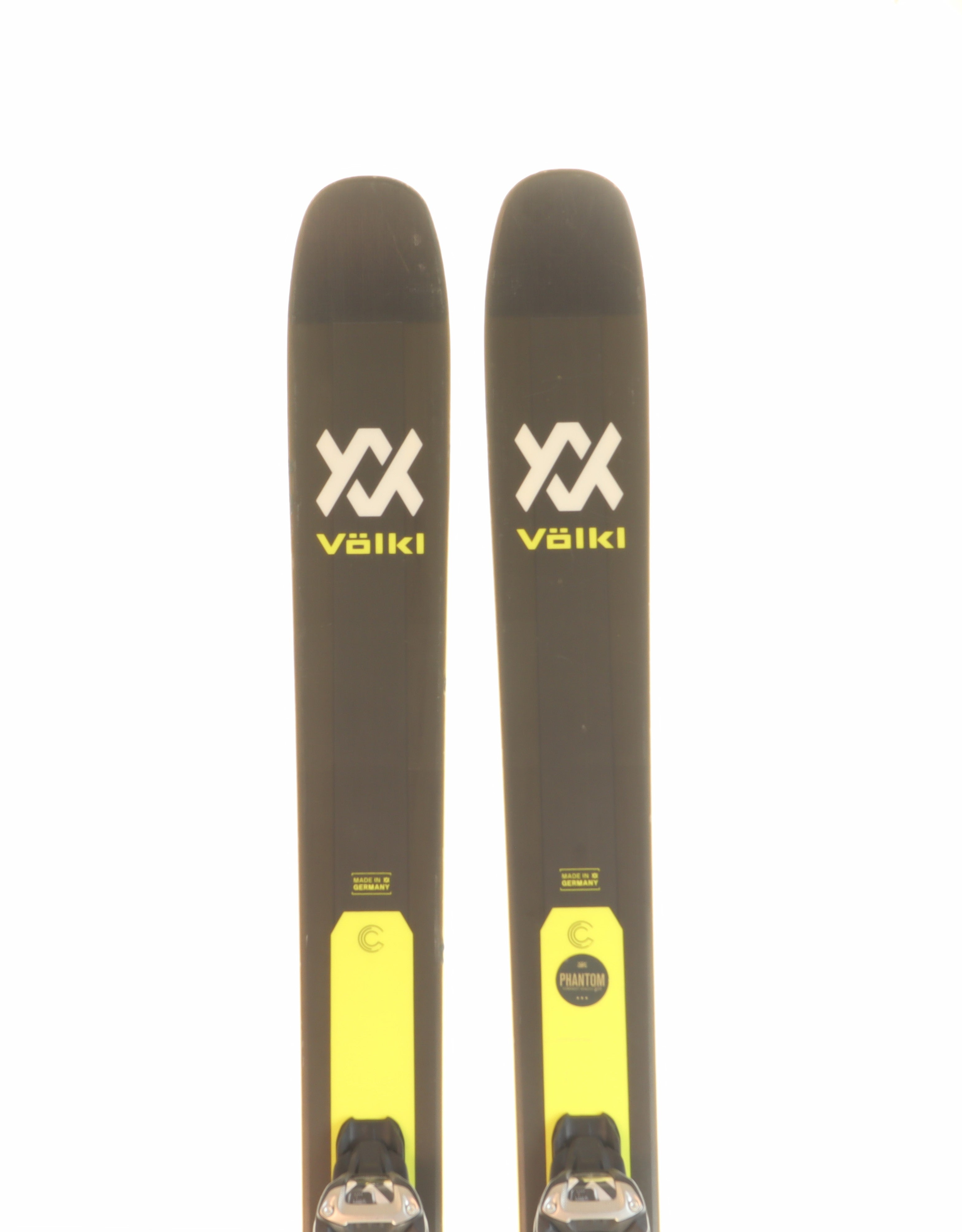 Used 2019 Volkl Confession Skis with Marker Griffon TCX Bindings 
