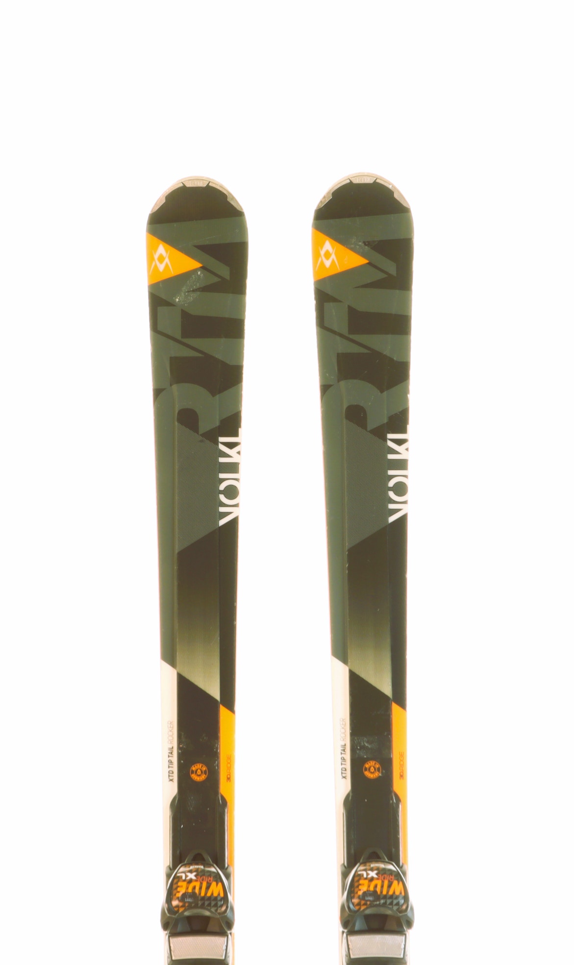 Used 2017 Volkl RTM 81 Skis with Marker Wide Ride XL Bindings Size 182 (Option 230934)