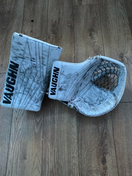 Used Vaughn V9 XP Pro Glove and Blocker