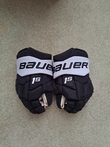 Used LA Kings Bauer Supreme 1S Gloves 14"