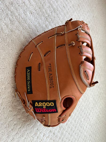 New Rare Wilson A2000 First Base Mitt A2800 Japan Made 90's