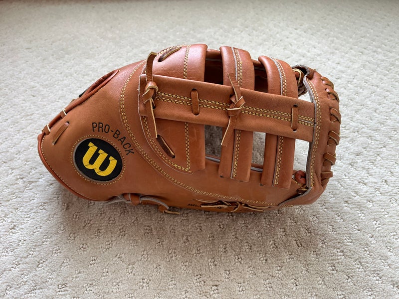 VINTAGE WILSON 1950'S FIRST BASEMAN BASEBALL TOP NOTCH GLOVE A2620