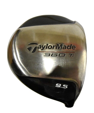 TAYLORMADE 360TI DRIVER 9.5 SHAFT 45 IN FLEX S RIGHT HANDED