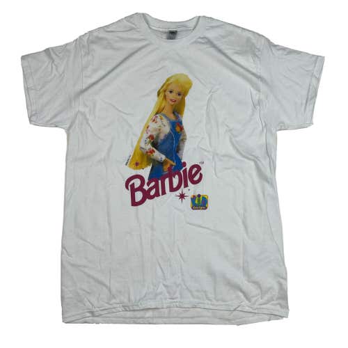 Barbie Doll Graphic T-Shirt White Kid Designs 100% Cotton
