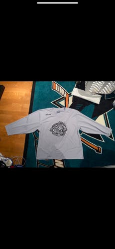 Gray New XL Bauer Jersey