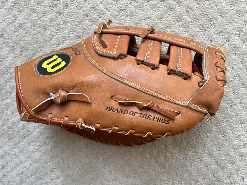 VINTAGE WILSON 1950'S FIRST BASEMAN BASEBALL TOP NOTCH GLOVE A2620