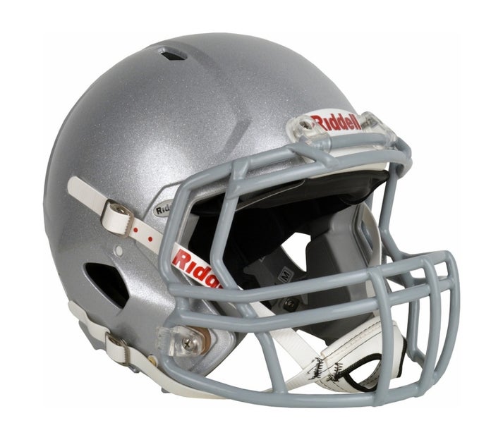 Riddell Speed Youth Football Helmet, White/Gray, Small