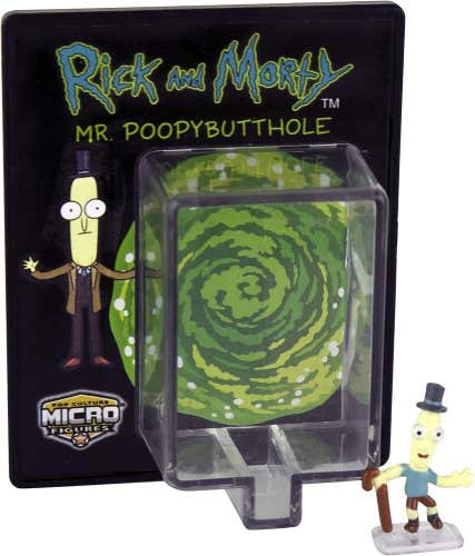 MR. POPPYBUTTHOLE -  World's Smallest Rick & Morty Micro Figures #334