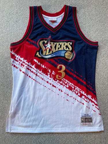 Allen Iverson Mitchell and Ness Jersey