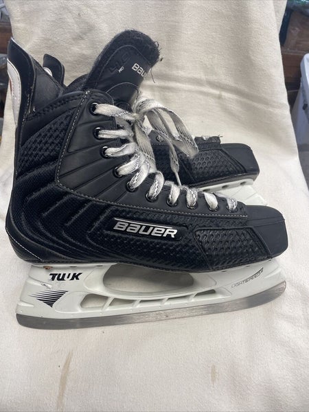 Used Bauer FLEXLITE 4.0 Intermediate 4.0 Ice Hockey Skates Ice