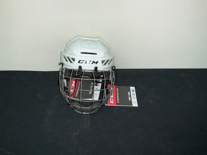 New Medium CCM FL90 Helmet White