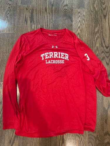 BU lacrosse Long Sleeve