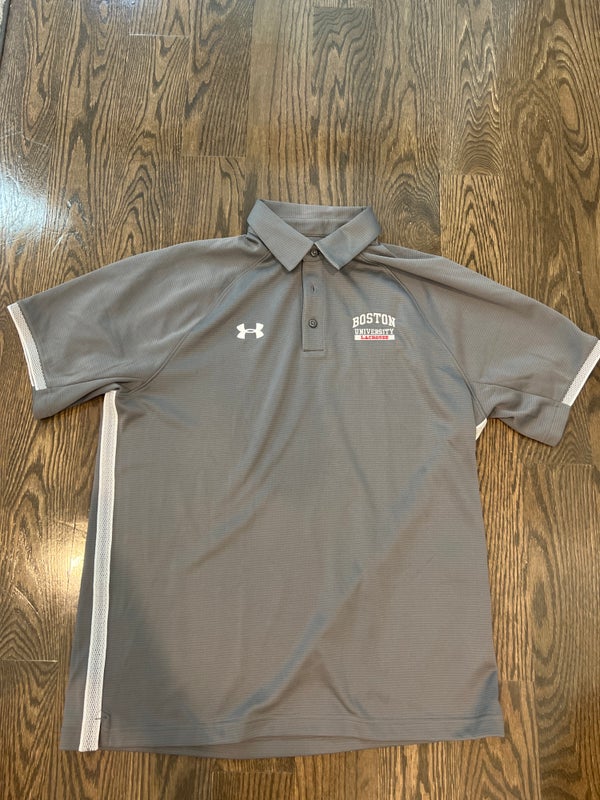 Charlotte 49ers Baseball Team Issued Under Armour Polo Shirt Size