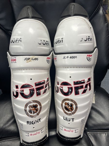 Senior Adult Size 15” Inch JOFA JDP 4000 Ice Hockey Shun Guards