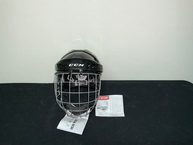 NEW Small CCM FL 60 Helmet Black