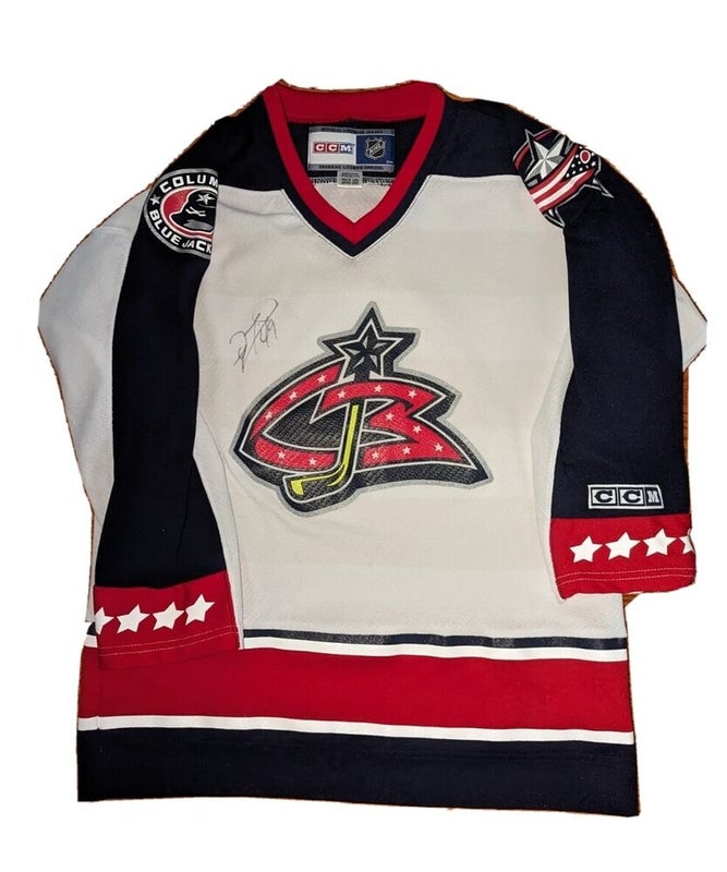 Columbus Blue Jackets 2000s CCM Partial Team Signed Authentic NHL Hockey  Jersey