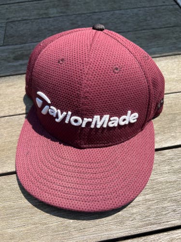 Red Used One Size Fits All TaylorMade Hat