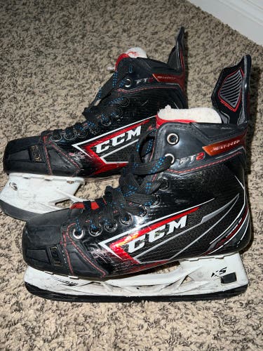 Used CCM Size 4 JetSpeed FT2 Hockey Skates