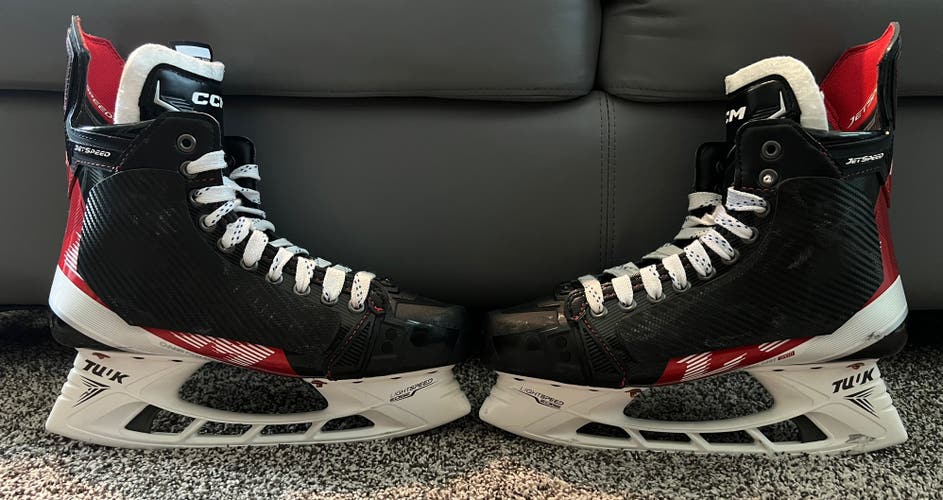 CCM JetSpeed FT4 Pro Hockey Skates, Size 8.5 D/A, Pro Stock